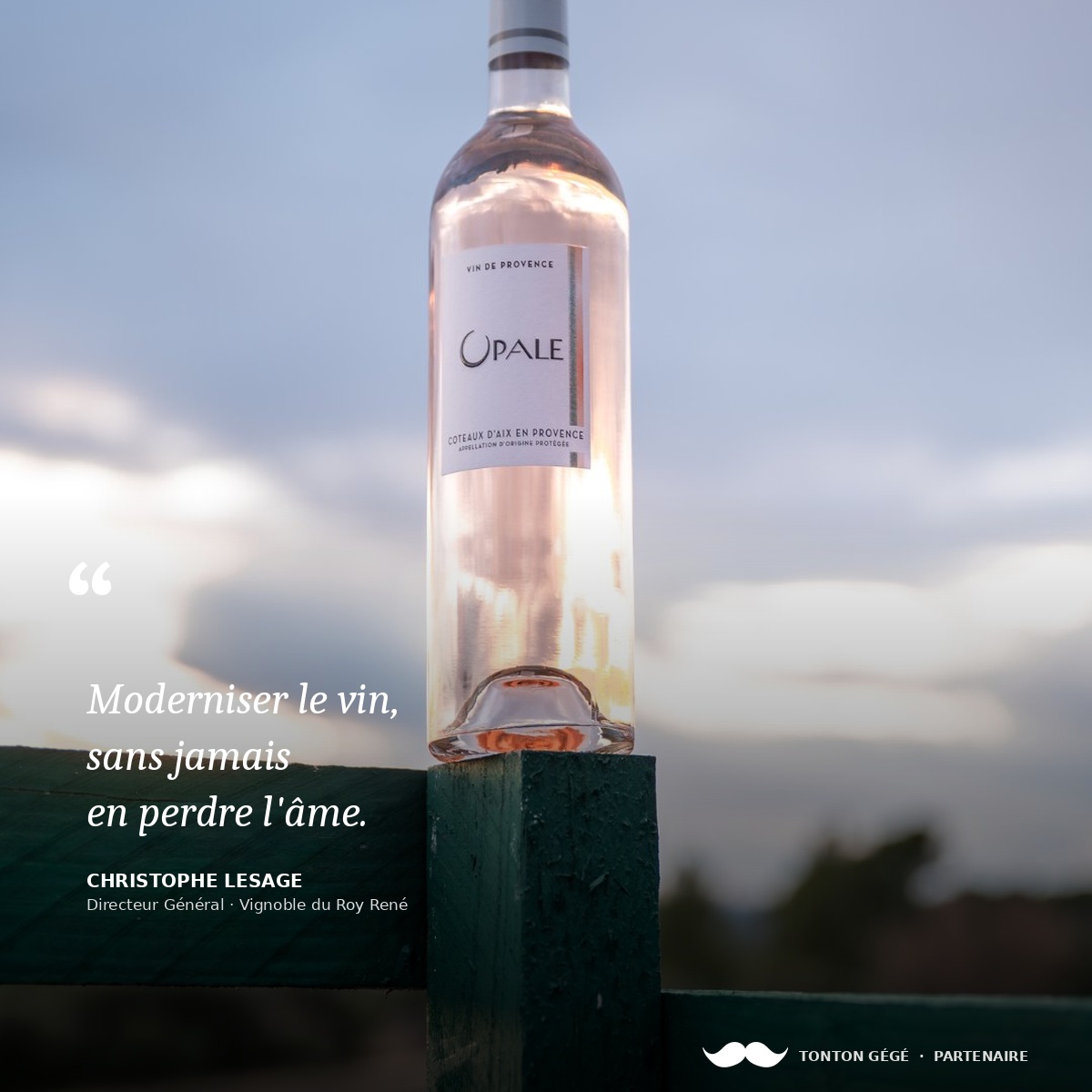 Quand la tradition du vin rencontre le numérique. Vignoble du Roy René & Tonton Gégé.